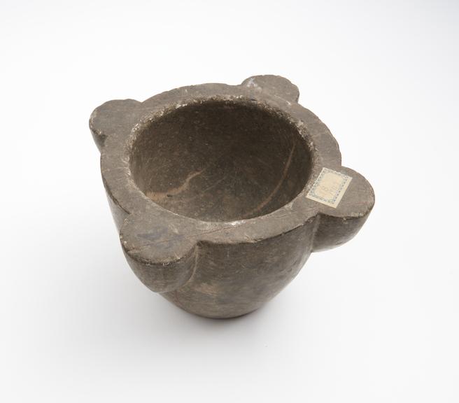 Marble mortar, European, 1401-1800