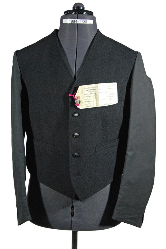 Sleeved waistcoat, British Railways signalman