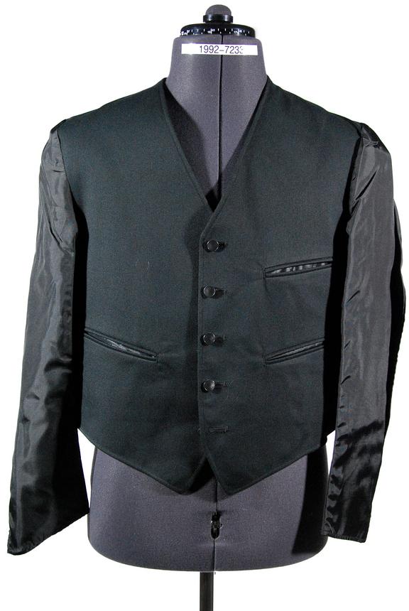 Railway uniform, sleeved waistcoat