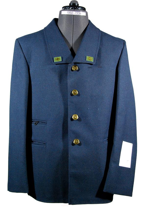 British Railways uniform jacket, double arrow lapels