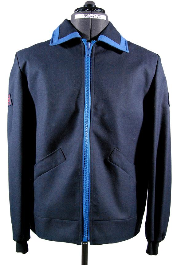 Railway uniform zip-up blouson, British Railways