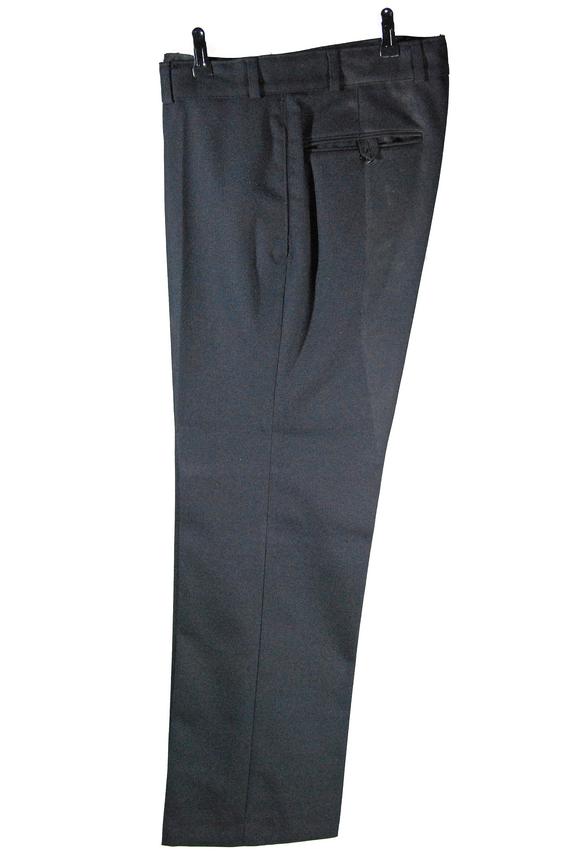 Railway uniform trousers, black