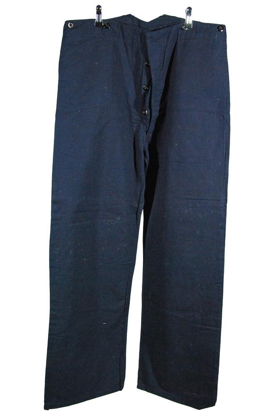 Engineman's dungaree trousers, Southern Railway