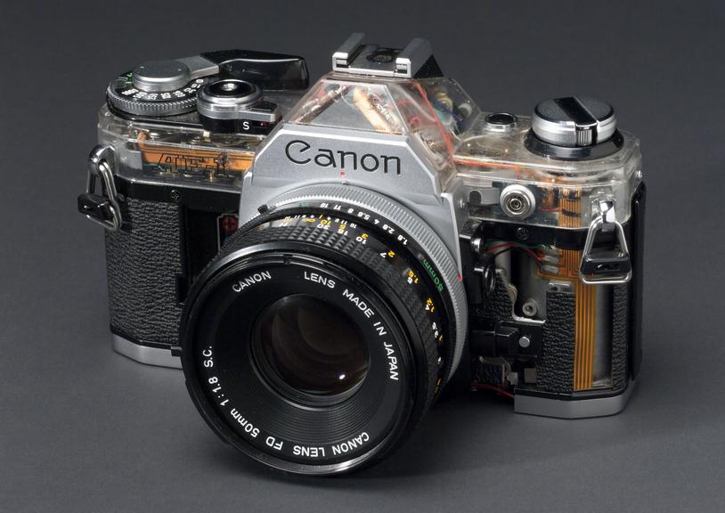 Canon AE-1 35mm SLR, automatic single lens reflex camera, 1978 ...
