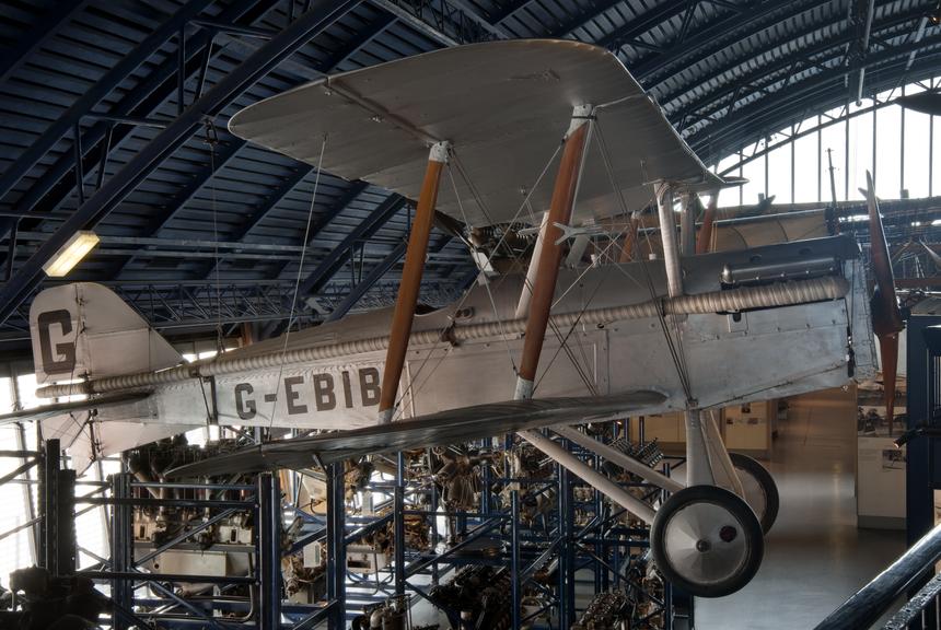 SE5A fighter, 1917.