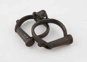 Iron handcuffs
