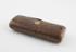 Wooden cigar case with burr-walnut veneer, tall vertical case