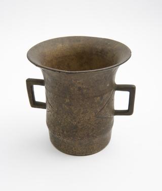 Bronze mortar
