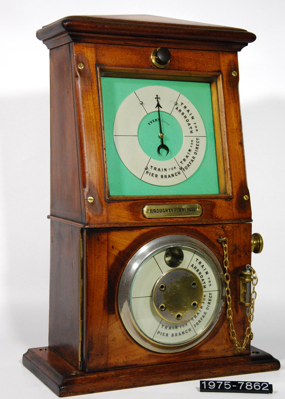 Telegraph Block Instrument, Tyers Train Describer | Science Museum ...