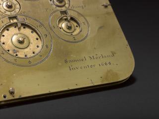 Samuel Morland's calculating machine