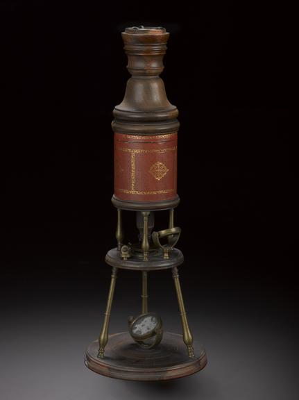 Early Culpeper microscope