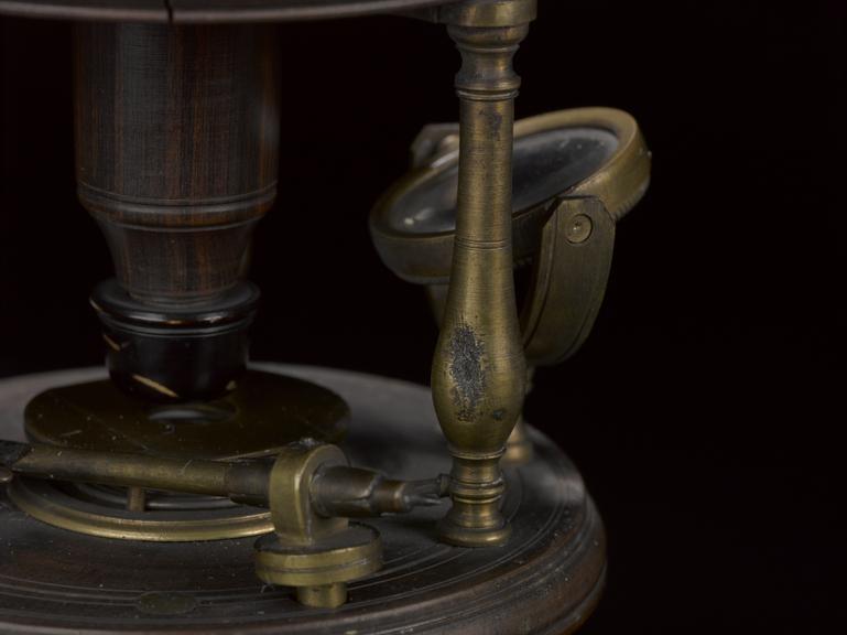 Early Culpeper microscope