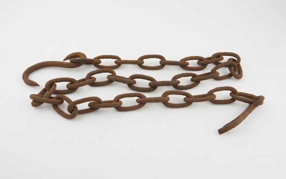 Chain, probably for attachment of leg irons, European, 1501-1800