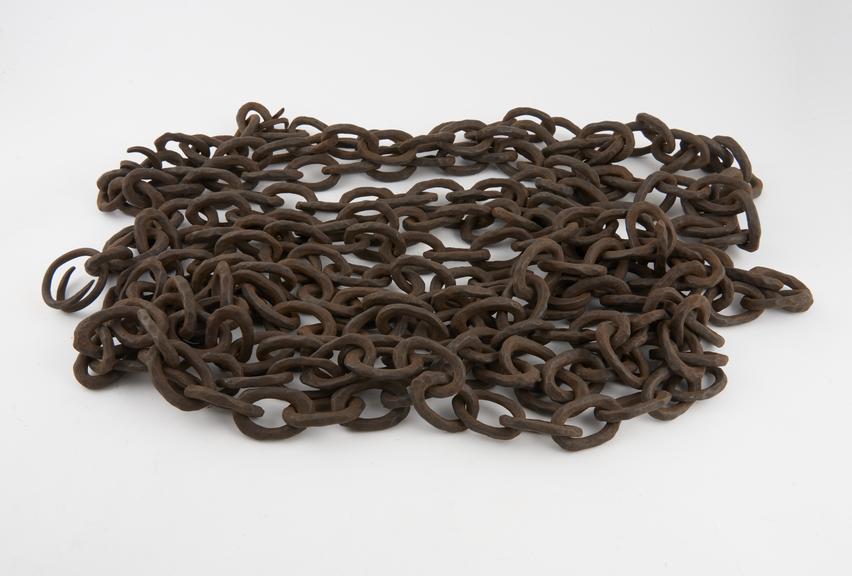 Slave chain, possibly from West Africa, 1700-1900