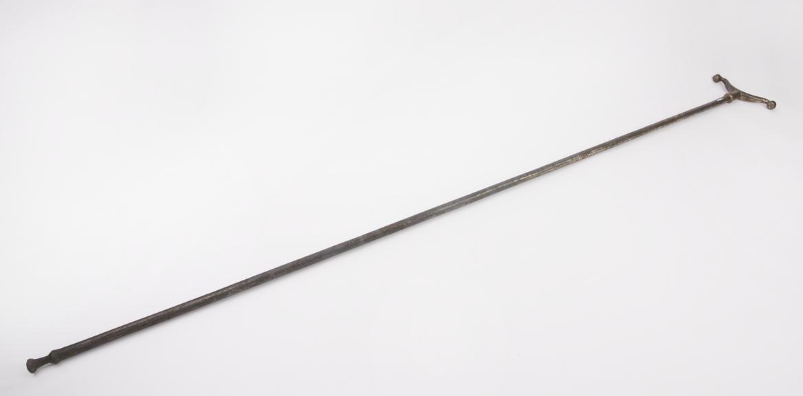 Steel musket stand, European, 1701-1800