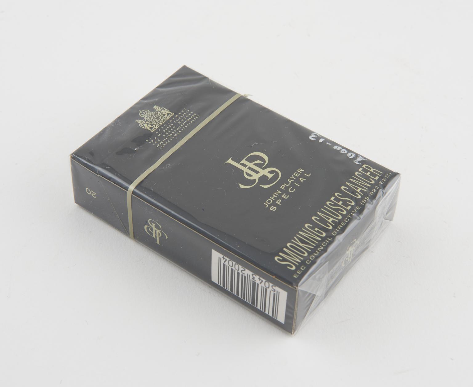 jps black cigarettes strength Packet of 20 John Player Special