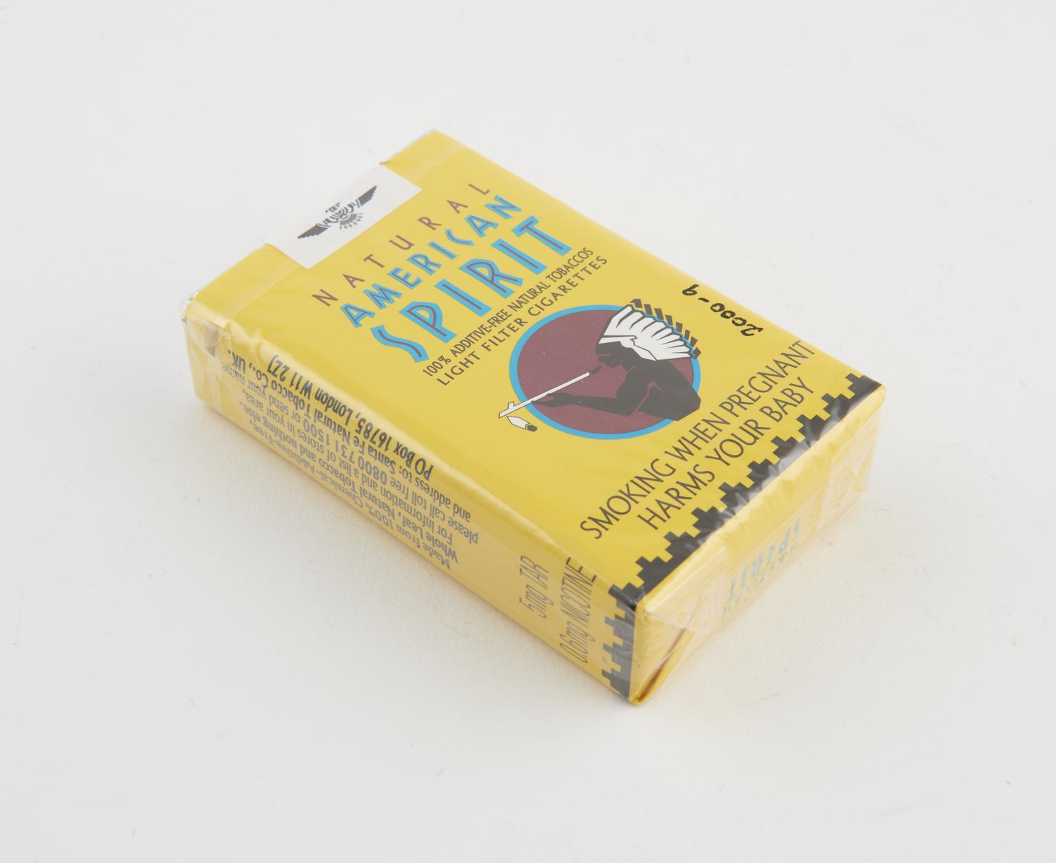 what are american spirit cigarette filters made of Packet of 20 'Natural American Spirit' Light Filter Cigarettes