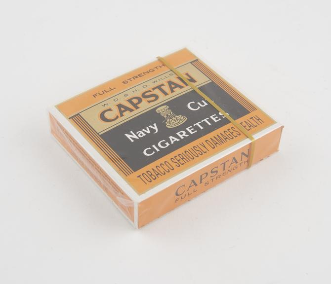 Packet of 20 Capstan Navy Cut, Full Strength cigarettes