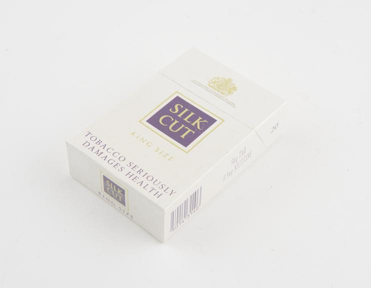 Packet of 20 Silk Cut King Size cigarettes