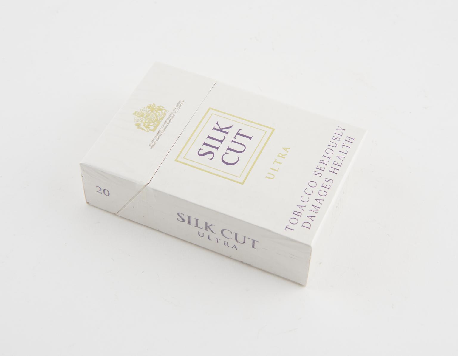 lightest silk cut cigarettes Packet of 20 Silk Cut Ultra cigarettes