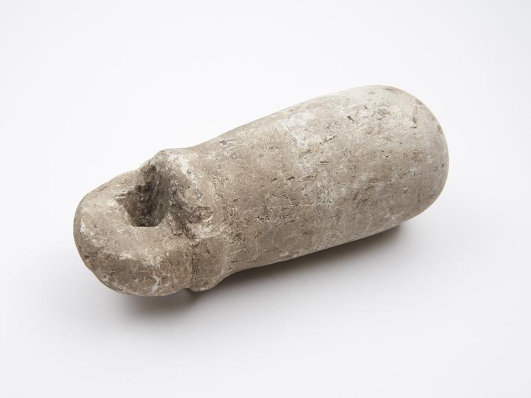 Stone weight, possibly used as a pounder, no provenance