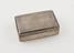 Silver snuff box