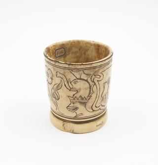 Ivory mortar