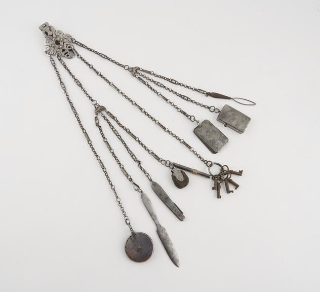 Steel chatelaine