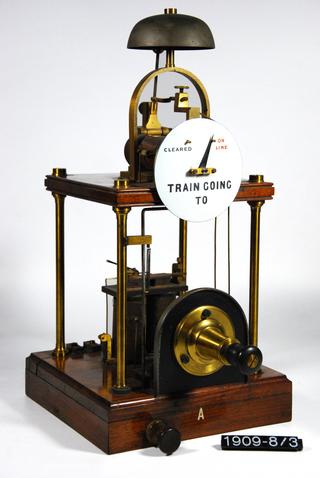 Telegraph block instrument; G. K. Winter/J. Craik (Patents: 1880/1885)