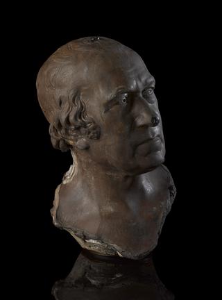Portrait bust of James Watt
