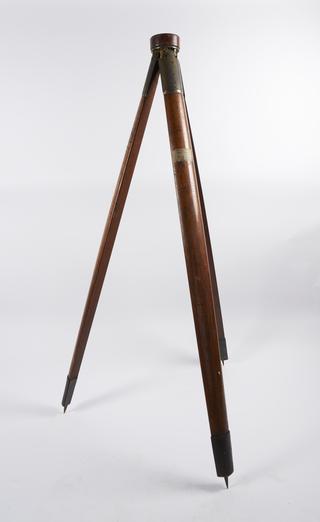 Tripod for 12-inch level by Troughton and Simms