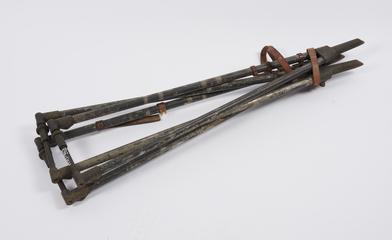 Tripod for eight inch reflecting theodolite