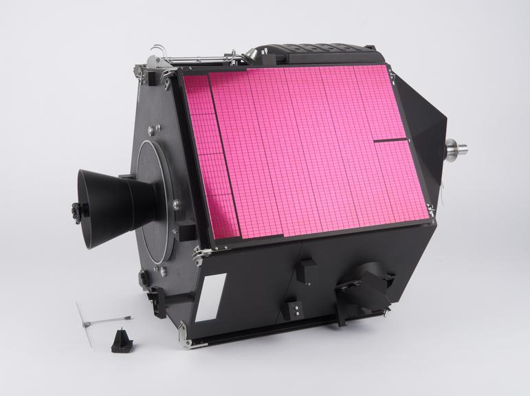 Scale model of the Hipparcos (High Precision Parallax Collecting Satellite) Astrometry Spacecraft, 1:6