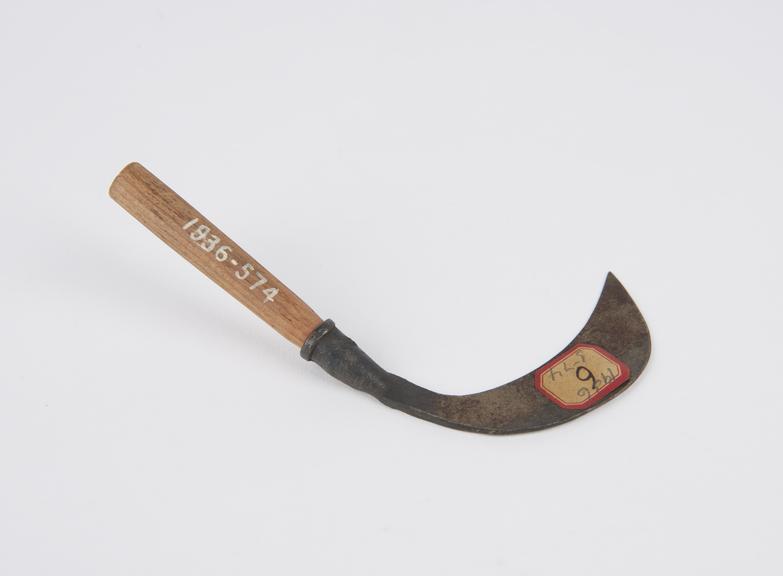 Model of Chinese sickle (Lien Tan), made and sold in China