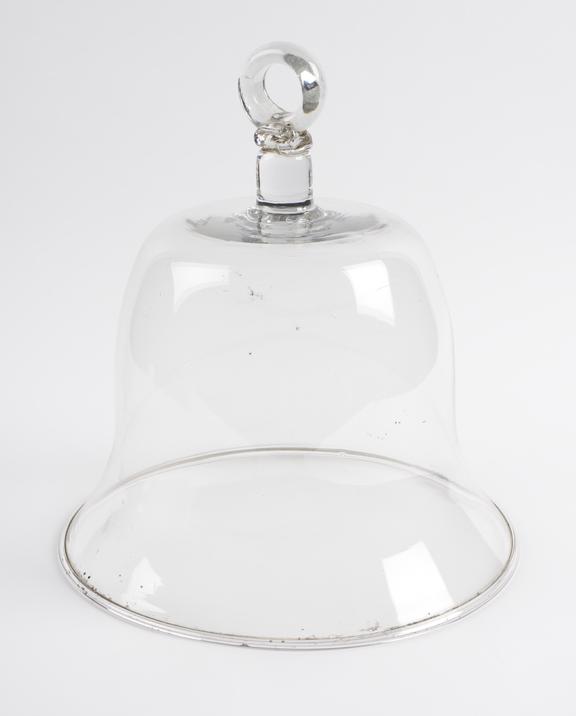 Glass bell, with suspension ring