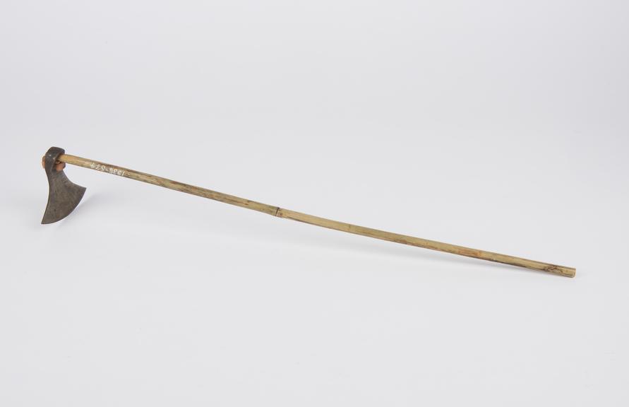 Model of Chinese hoe (Z.den), made and sold in China