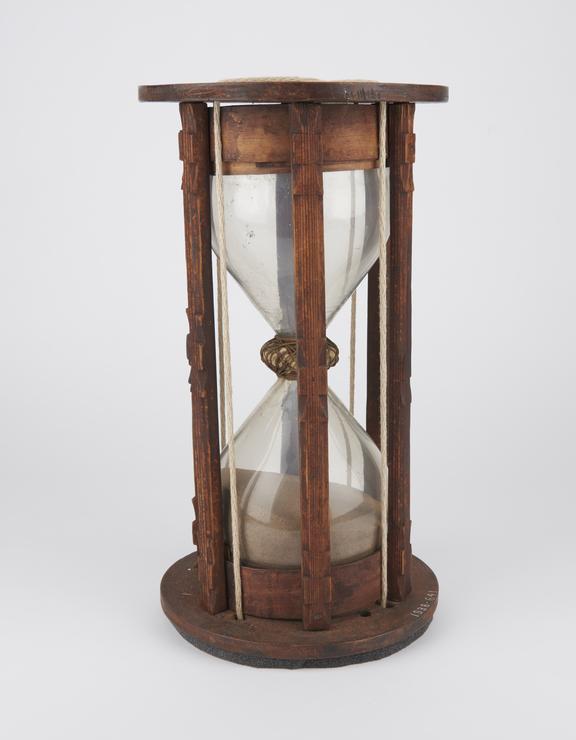 Four-hour watch glass, a large sand-glass used in ships