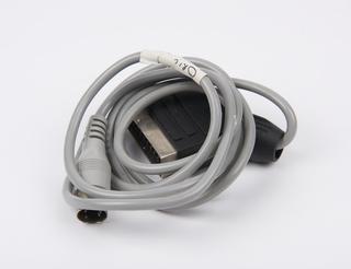 Cable for Oric Atmos computer, 1984