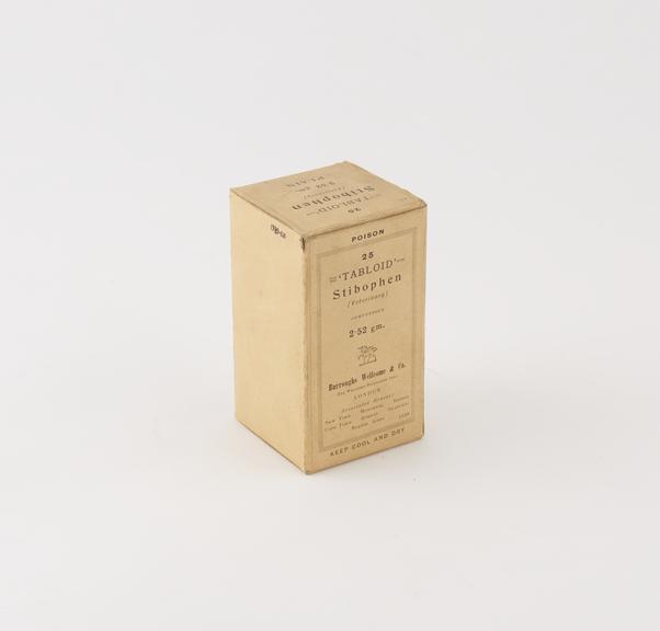 Box containing empty bottle for 25x2