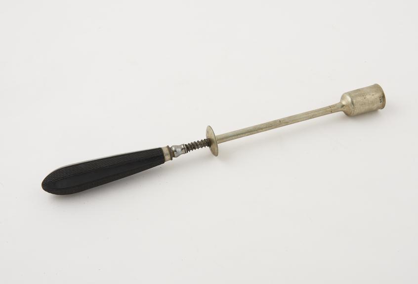 Unidentified, steel and ebony, 19th century, by Liier, French