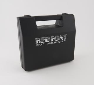 Carrying case for "Micro Smokerlyzer" carbon monoxide kit