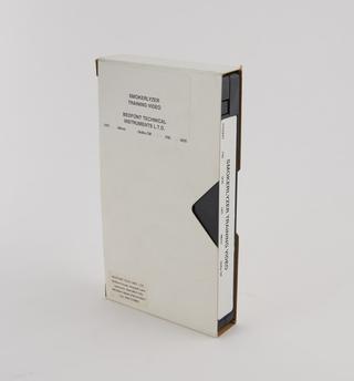 Video cassette for "Micro Smokerlyzer" carbon monoxide kit