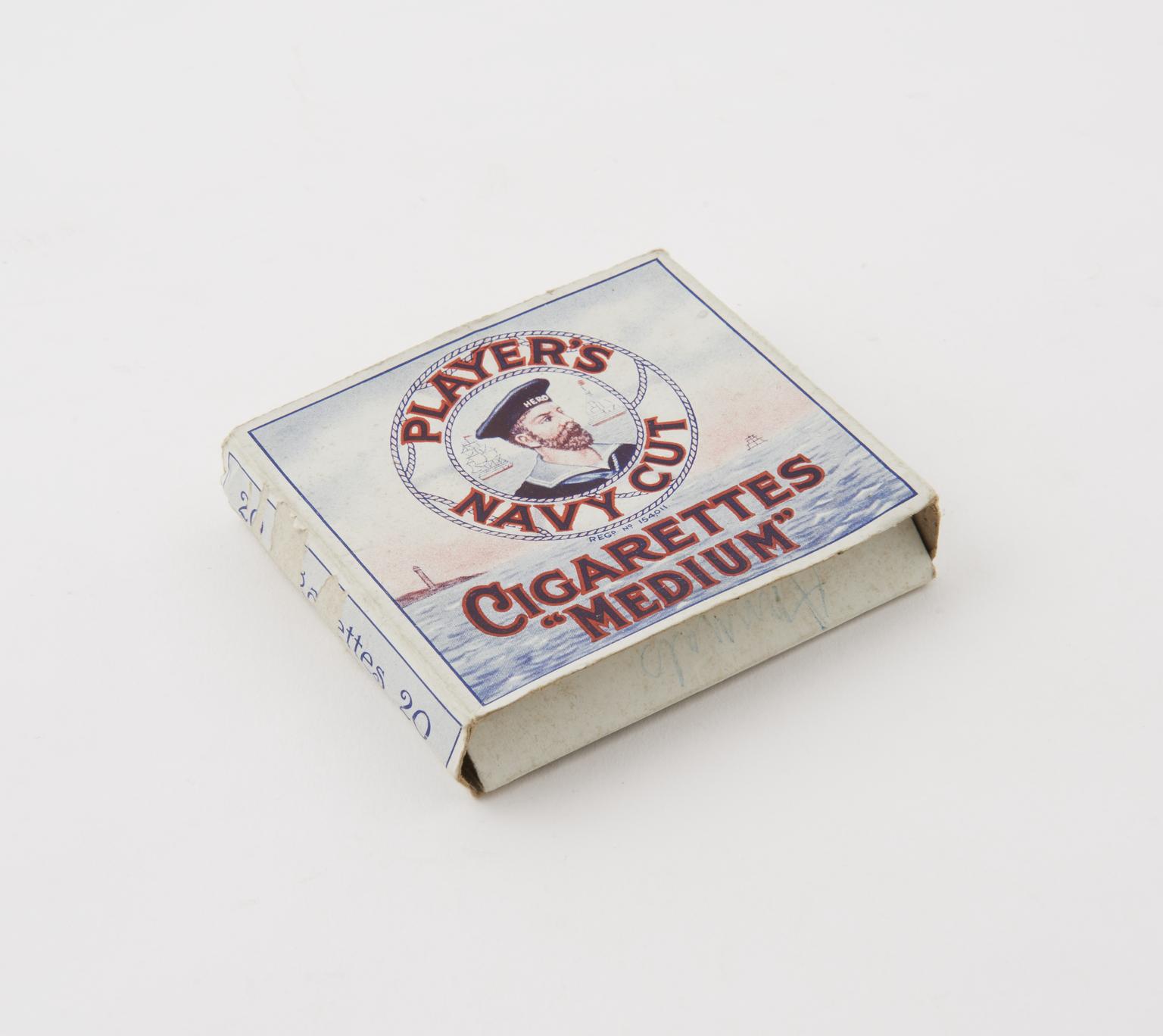royal navy blue liners cigarettes Packet of 20 'Player's Navy Cut' cigarettes manufactured from Navy Cut  Tobacco
