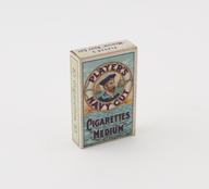 Packet of 10 'Small Player's Navy Cut' cigarettes