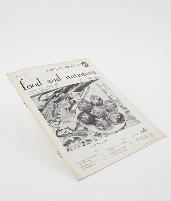 'Nutrition Bulletin, April 1949', (published every fourth week)