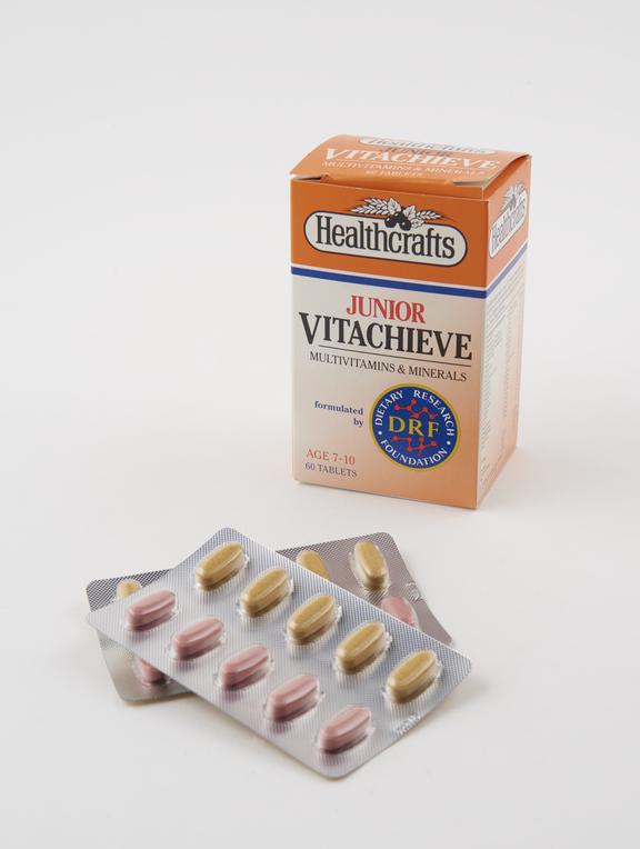 One of six packets of `Junior Vitachieve' multivitamins and