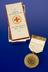 British Red Cross Society metal gilt medal, in original box