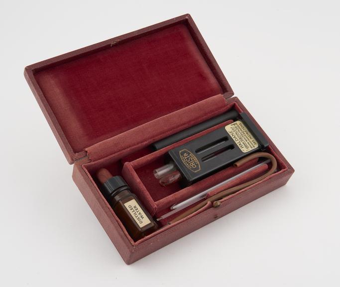 Haldane Haemoglobinometer in fitted case by Hawksley, Britain