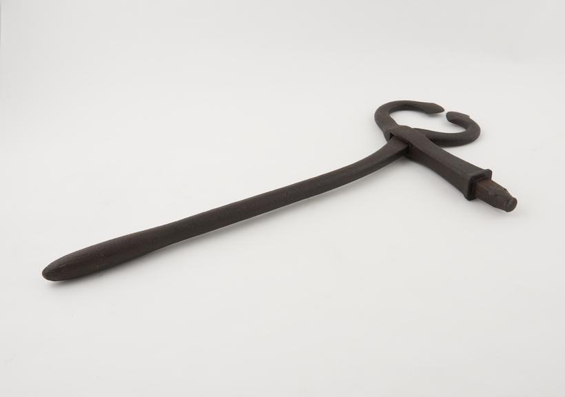 Bul-leader, iron, probably British, 19th century