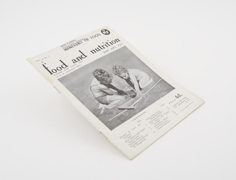'Nutrition Bulletin, 29th June 1951'